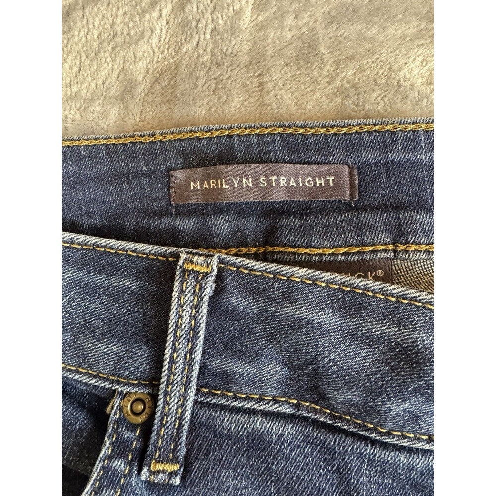 NYDJ Not Your Daughter Jeans Womens Size 20 Marilyn Straight Cropped Cuffed NWT - Picture 5 of 9